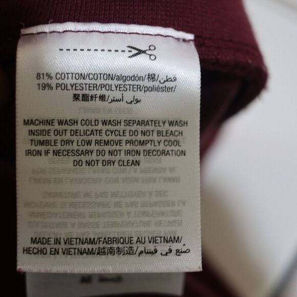 Juicy Couture Maroon & Gold Velour Jogger Pants Y2K Medium - Picture 11 of 12